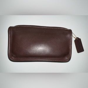 Vintage Coach Chunky Case, Mahogany